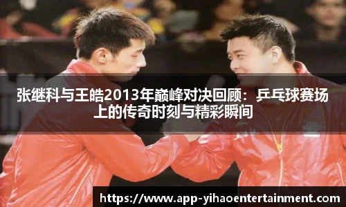 张继科与王皓2013年巅峰对决回顾：乒乓球赛场上的传奇时刻与精彩瞬间